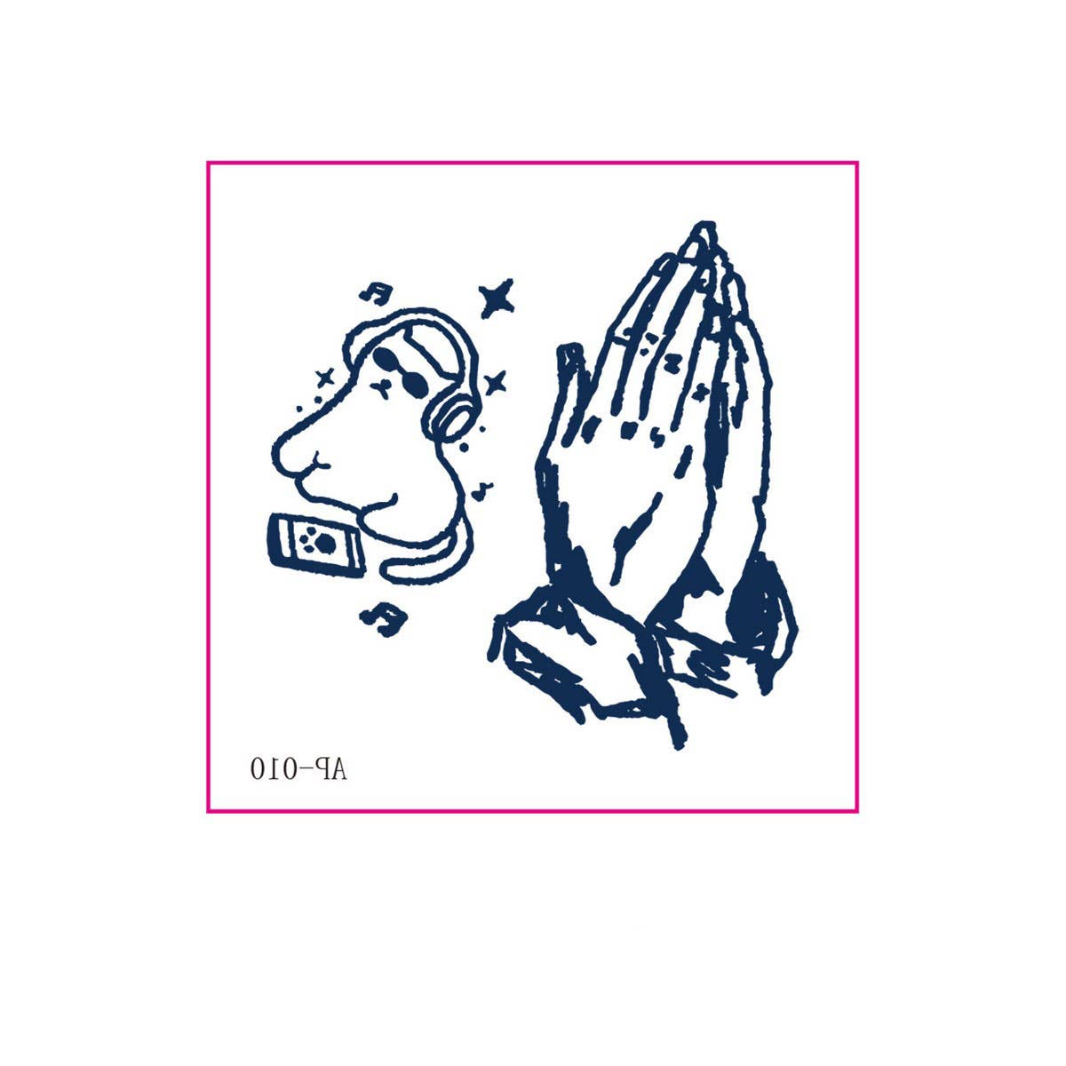 Street Style Juice Tattoo Stickers Waterproof_CWMM8353