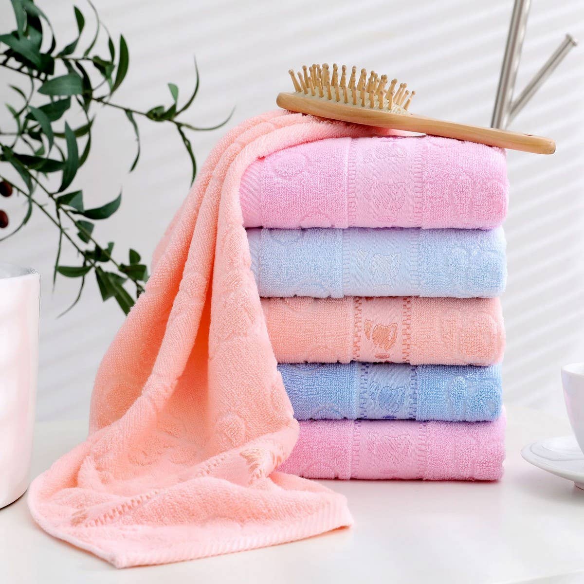 SOLID COLOR THICKENED COTTON TOWEL FOR ADULTS_CWMM2320