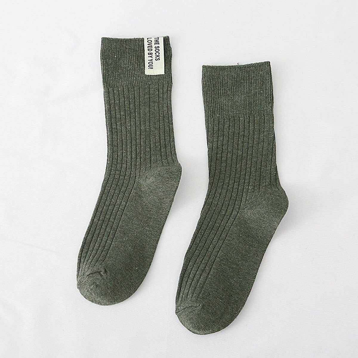 NEW SOLID COLOR CASUAL MATCHING WOMEN'S SOCKS_CWMS0999