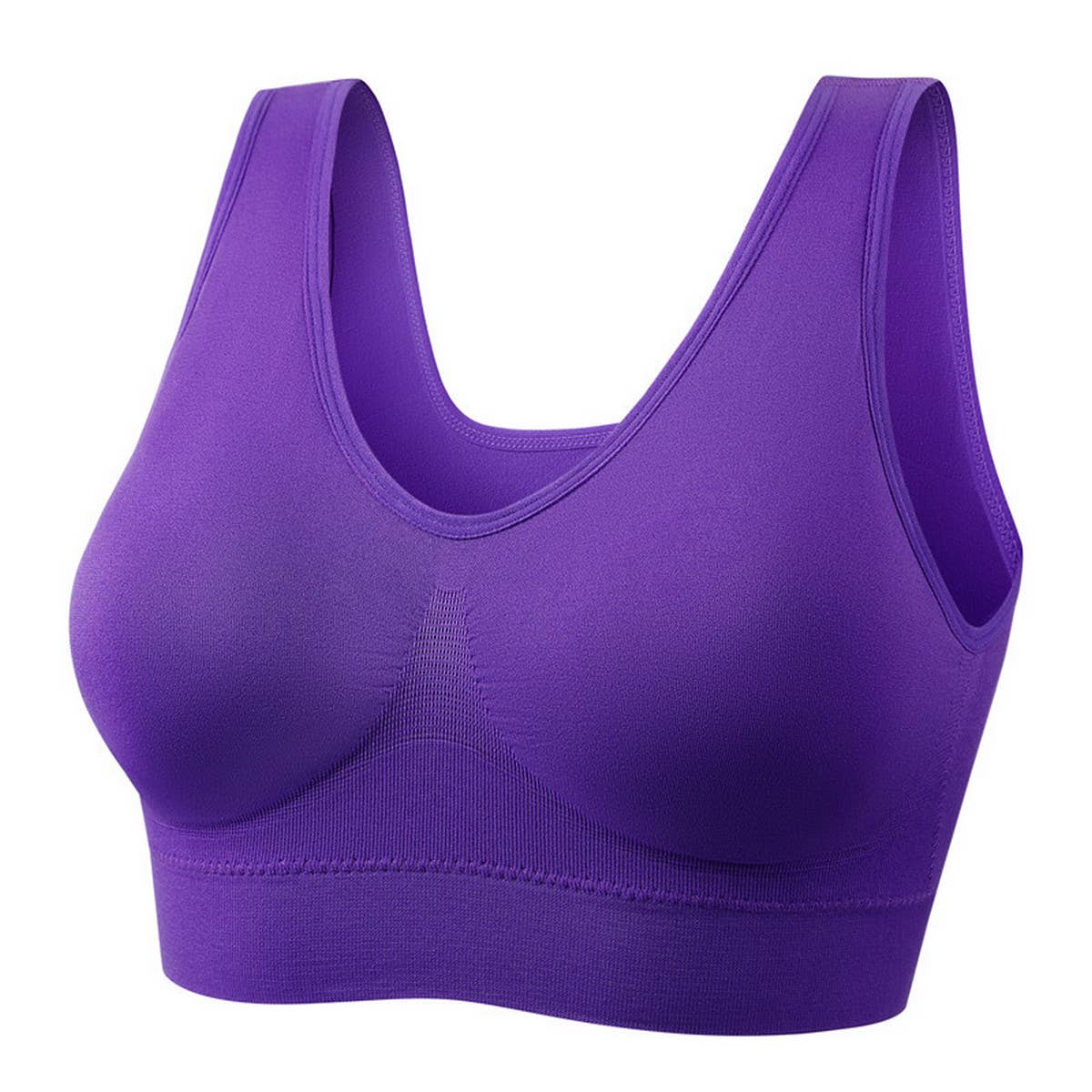 PLUS SIZE ZERO-RESTRICTION SPORTS BRA_CWMU0302