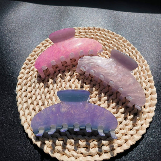 COLOR CHANGING ACRYLIC HAIR CLIP SHARK CLIP