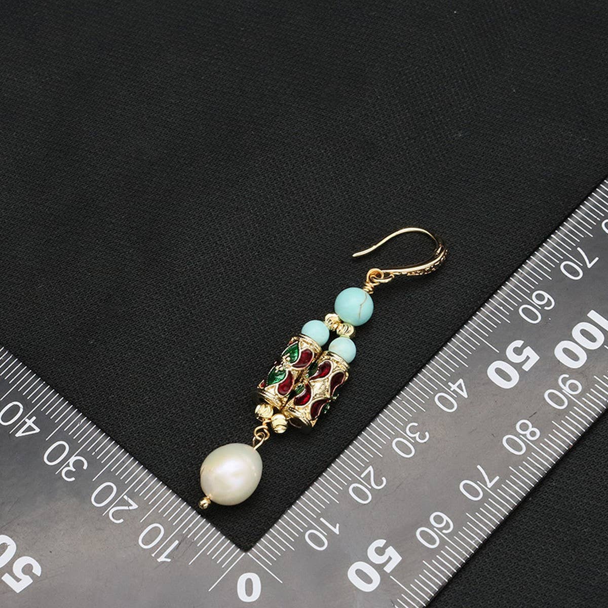 HIGH-END VINTAGE PEARL EARRINGS FOR WOMEN