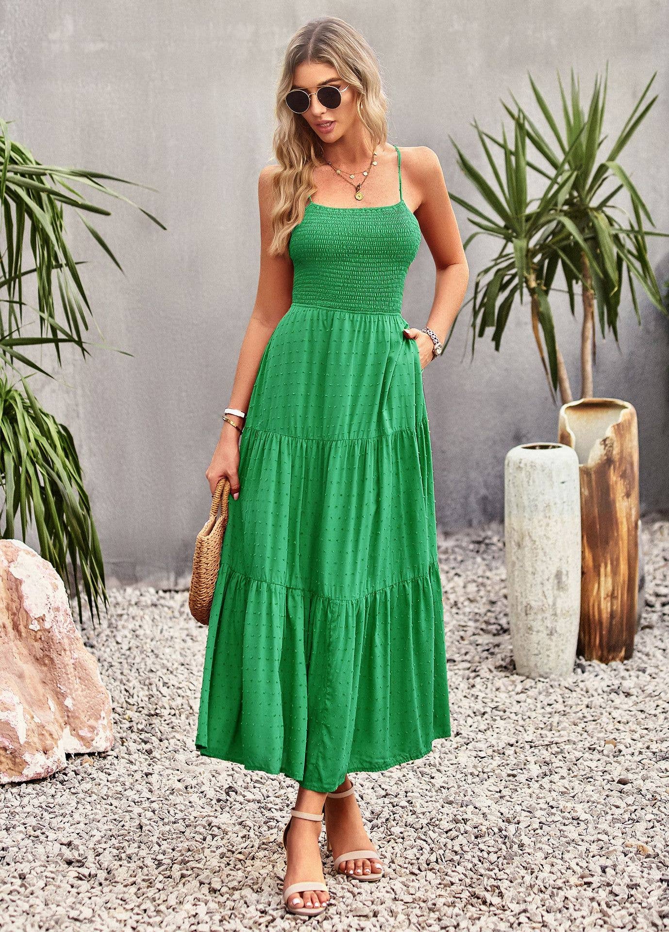 Play with elegant temperament slip dress