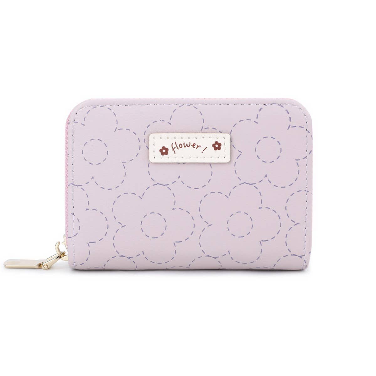 CUTE AND MINIMALIST MULTI LAYER ZIPPERED WALLET_CWAB1664