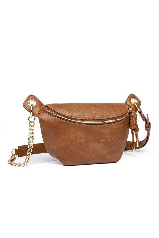 CRESCENT CROISSANT WAIST SLING BAG HIP SACK_CWAB0447