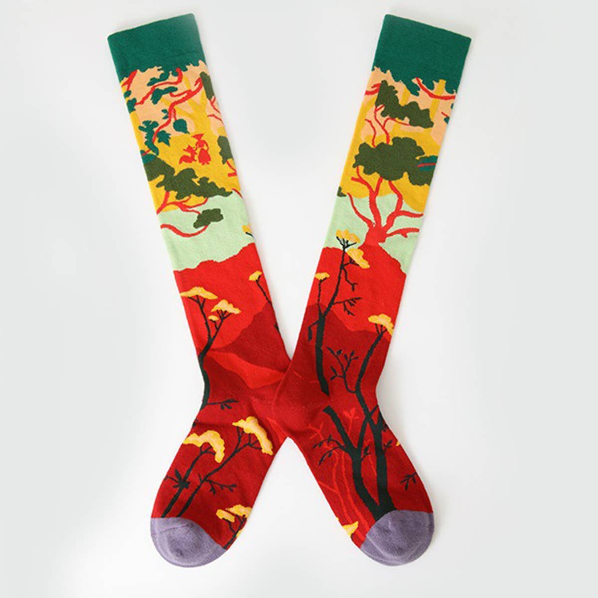 COLORFUL BOOT SOCK LEG WARMER HIGH SOCKS