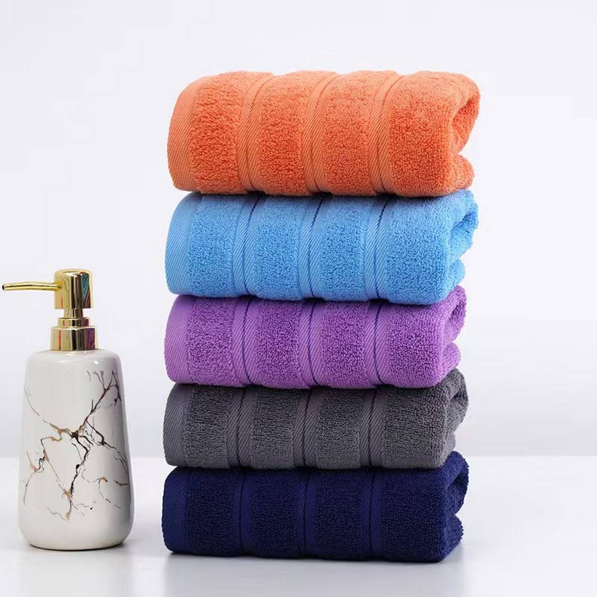THREE-PIECE COTTON HOUSEHOLD ABSORBENT TOWEL