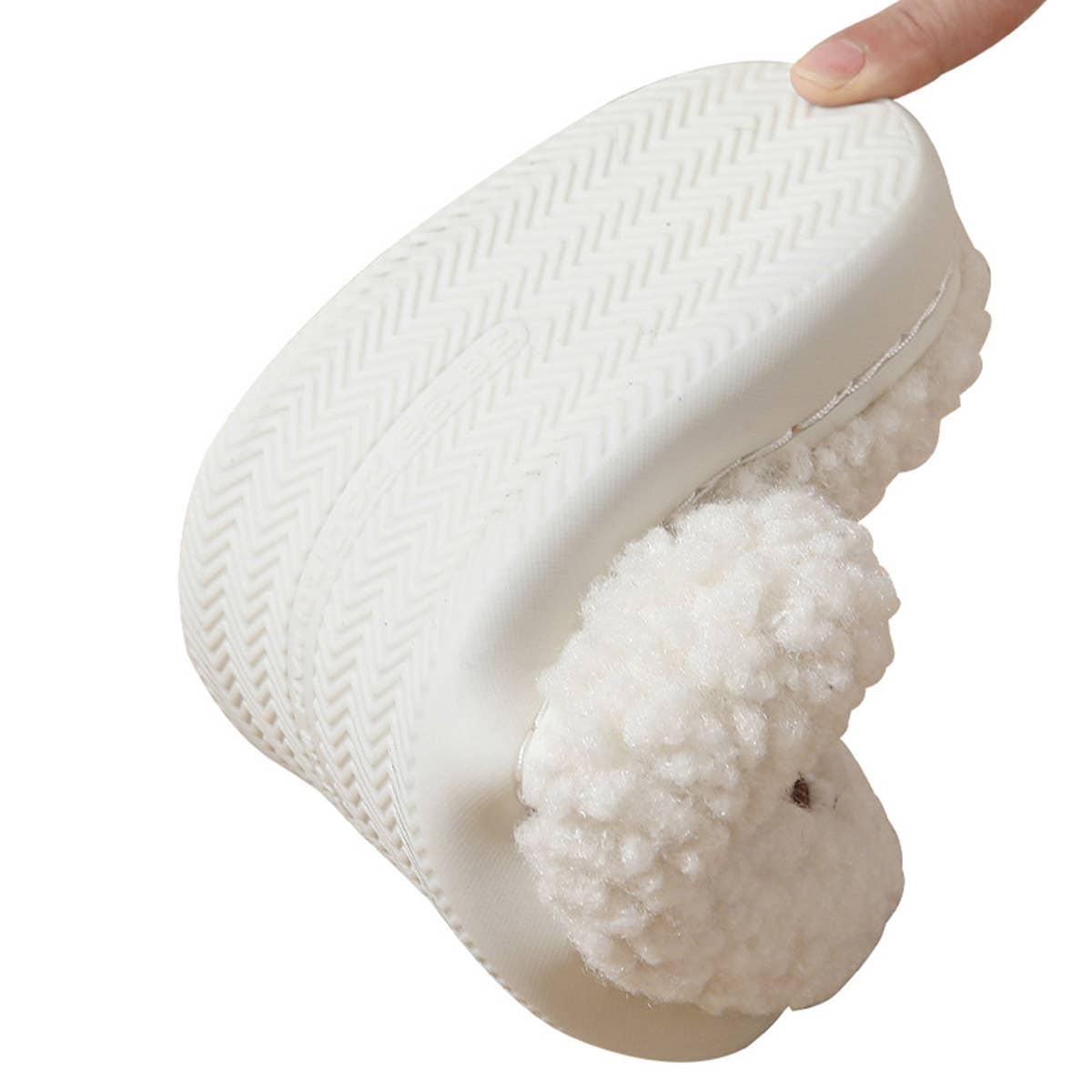 CUTE CARTOON BEAR PLUSH WARM COTTON SLIPPERS