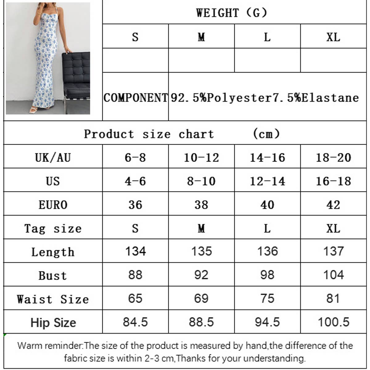 Sweet fresh floral backless halter vacation Dress