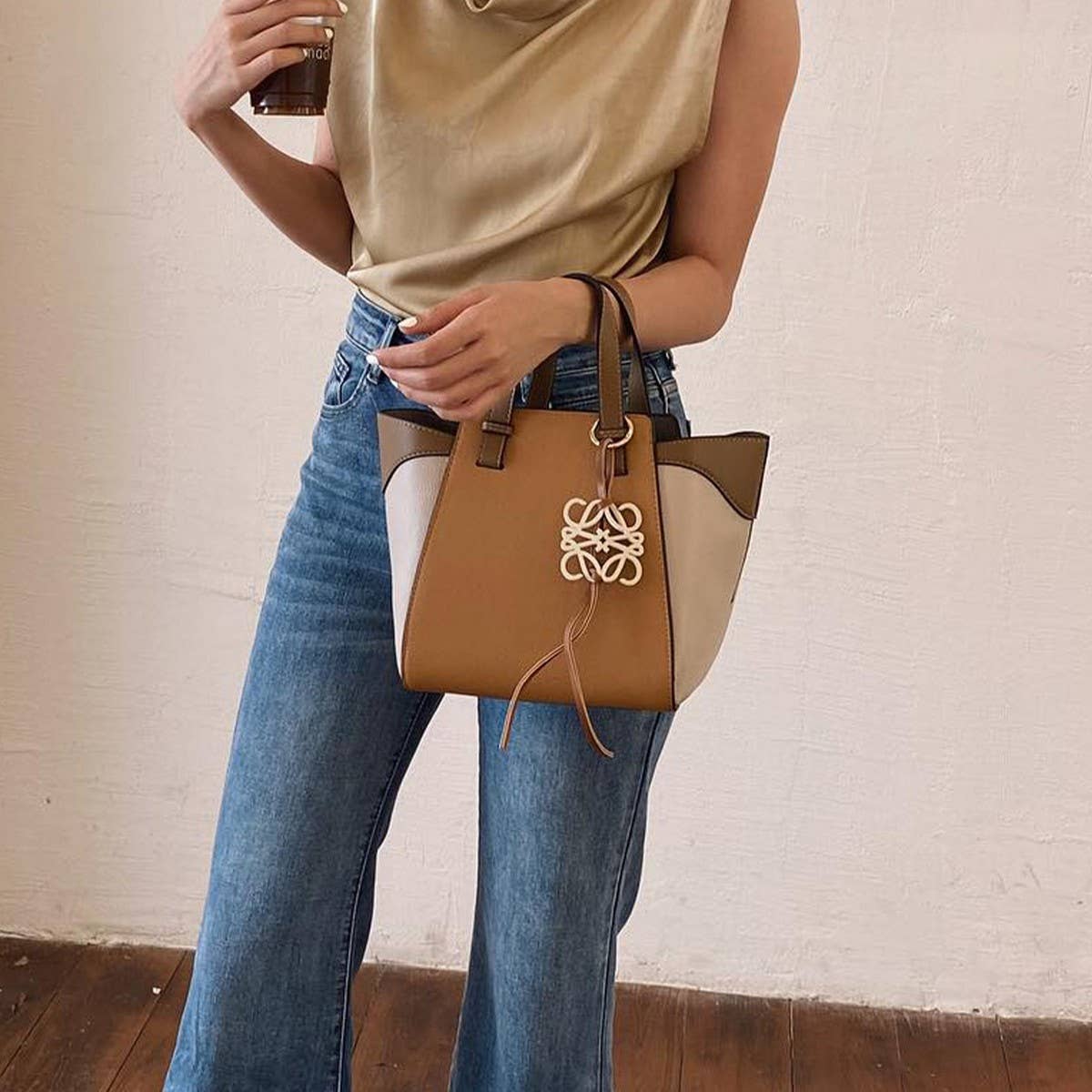 SIMPLE SPLICING CONTRASTING COLORS CROSSBODY BAG_CWAB1944