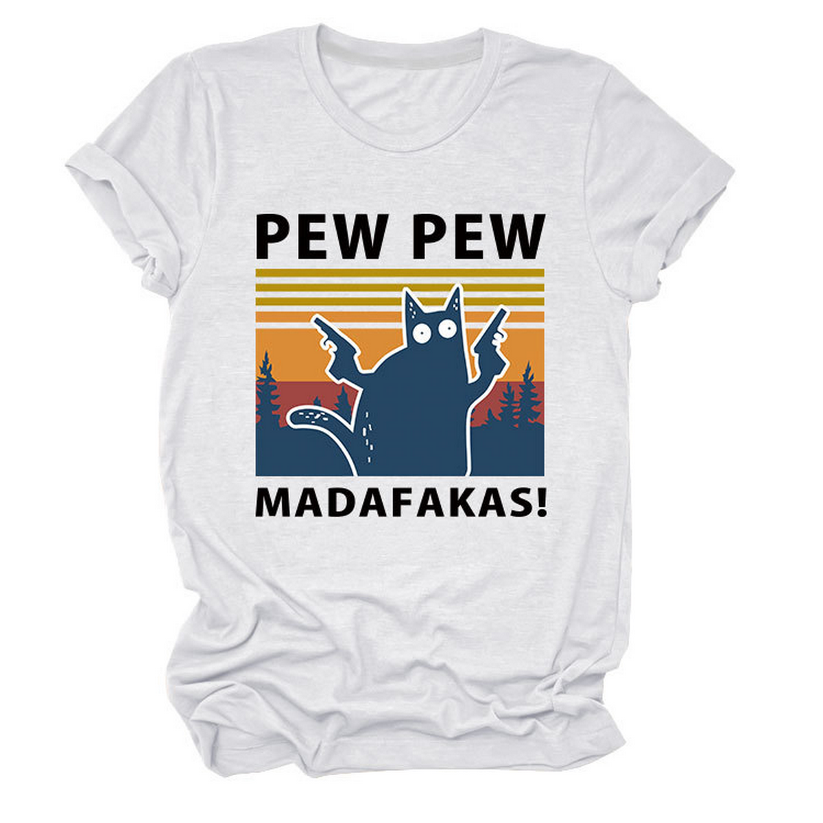 Ladies' Summer Tee, Casual Loose Fit T-Shirt_CWTTS1492