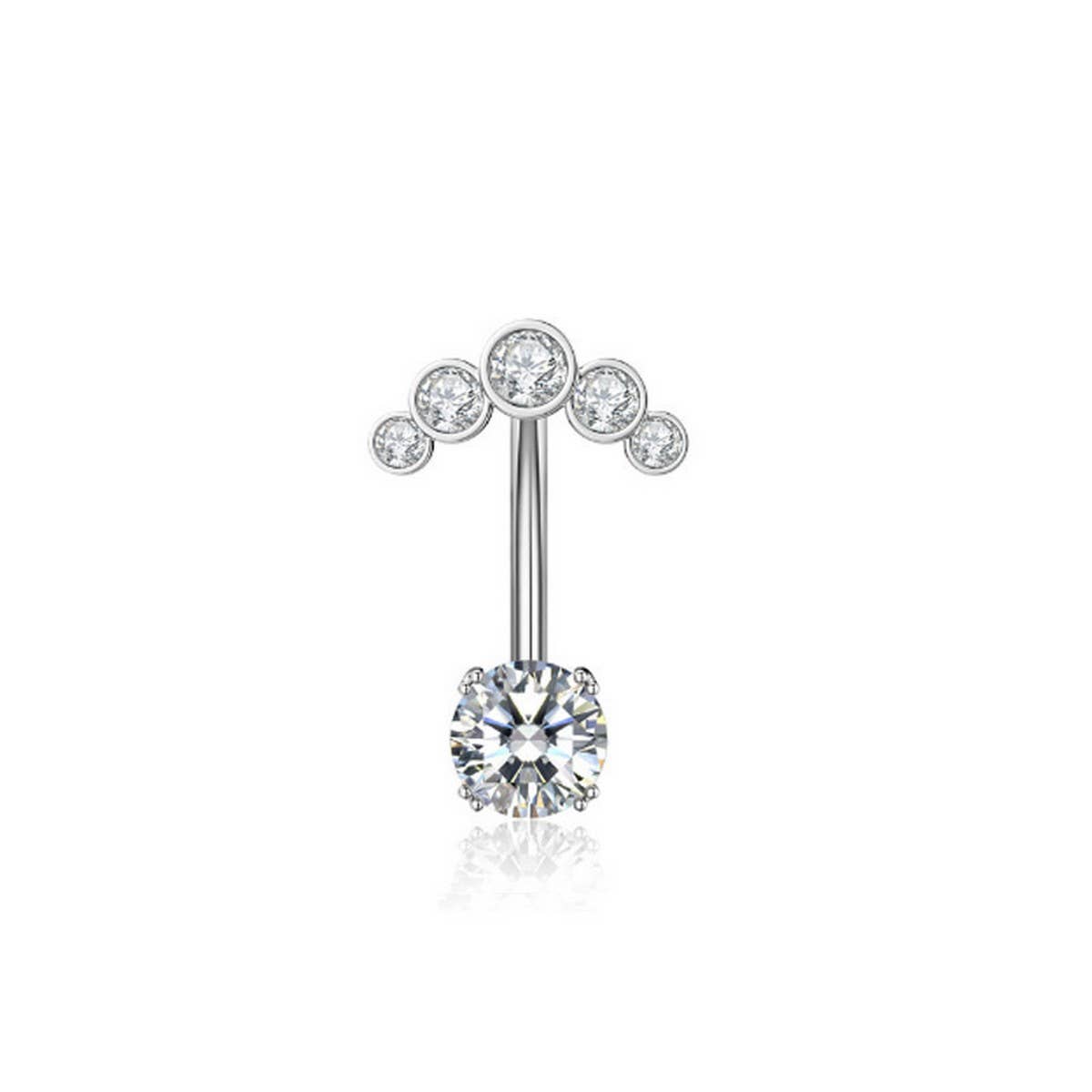 Hot Sale Stainless Steel Reverse Navel Ring