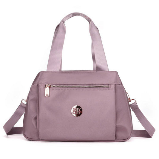 FASHION MULTI-COMPARTMENT CANVAS SHOULDER BAG_CWAB3450