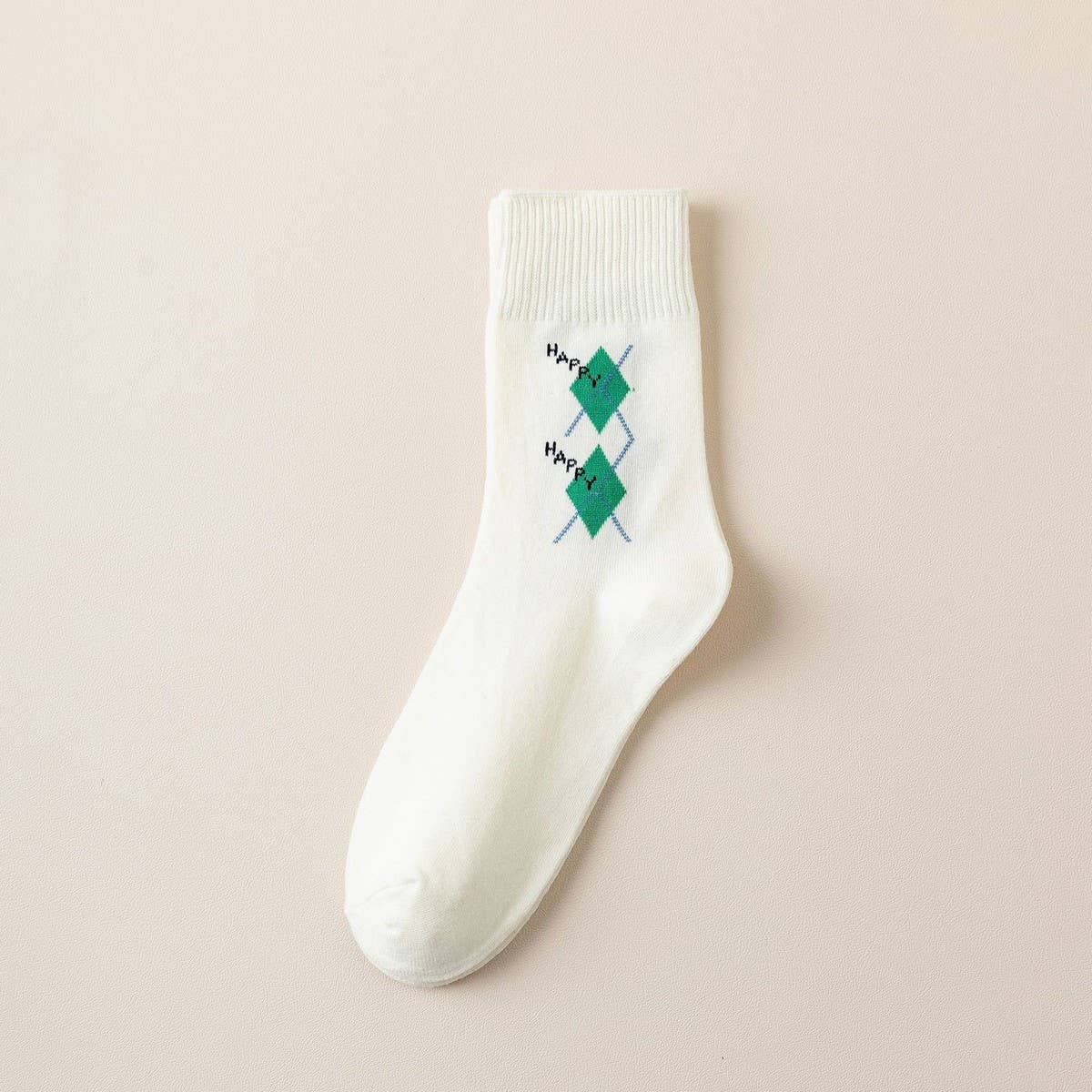 NEW ARRIVAL DIAMOND SHAPED WOMEN'S MIDDLE SOCKS
