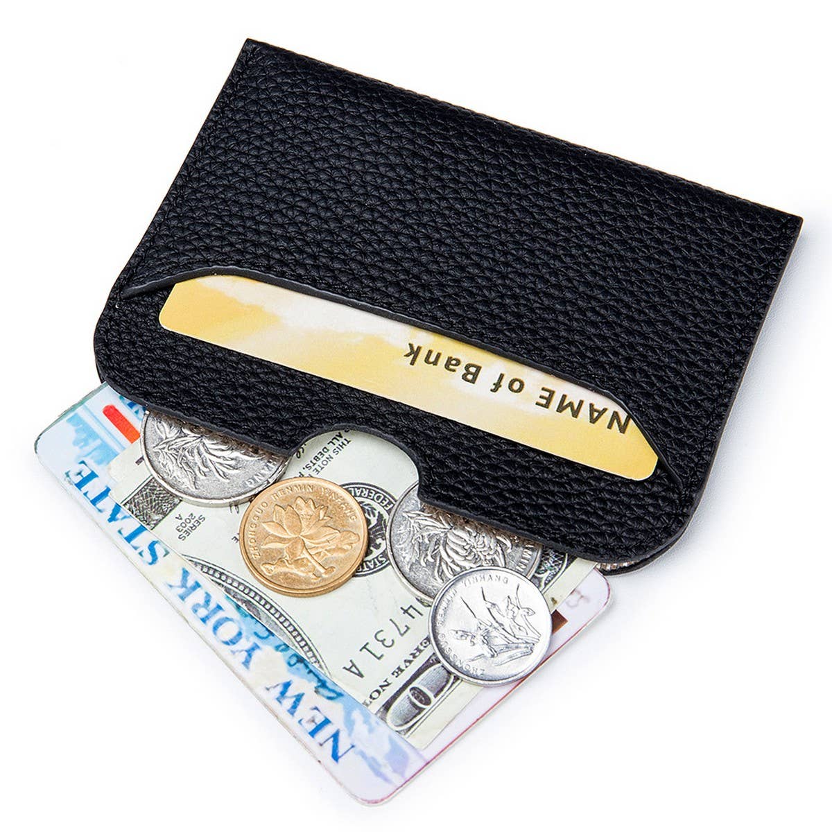 SMALL GENUINE LEATHER ULTRA-THIN MULTI-CARD HOLDER_CWAB3885