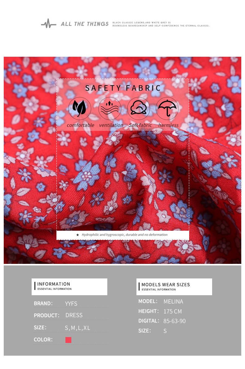 Elegant holiday dress