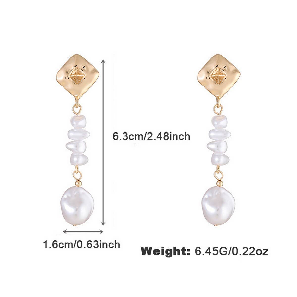 NEW AUTUMN FASHION TEMPERAMENT PEARL EARRINGS