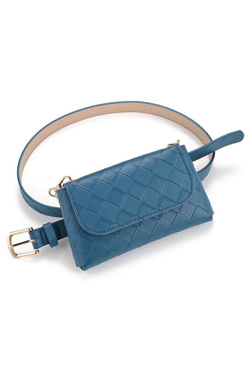 PLAID WAIST BAG DECKED CASUAL BELT_CWAB417