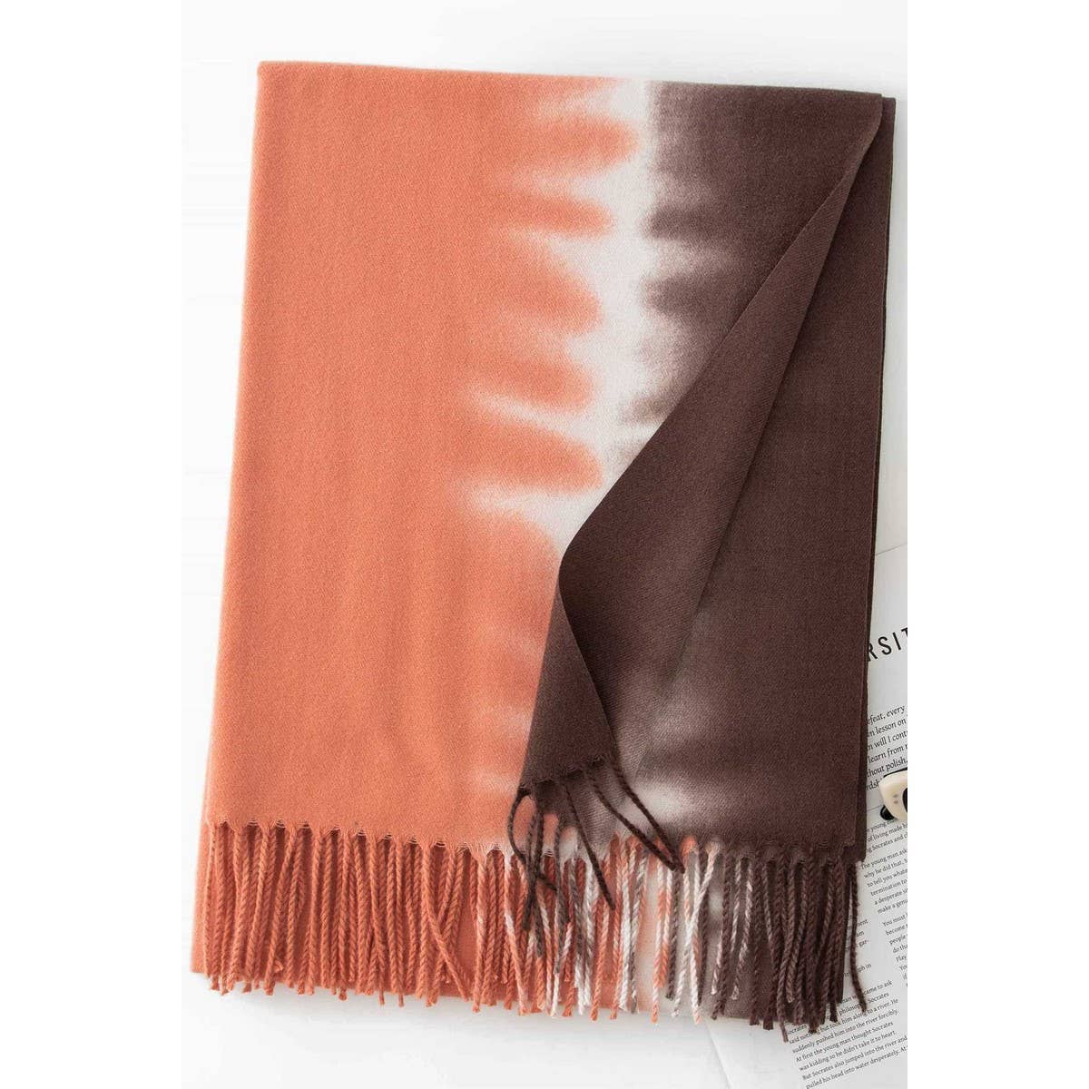 CWASC1481_GRADIENT COLOR SCARF SHAWL WARM NECK SCARF