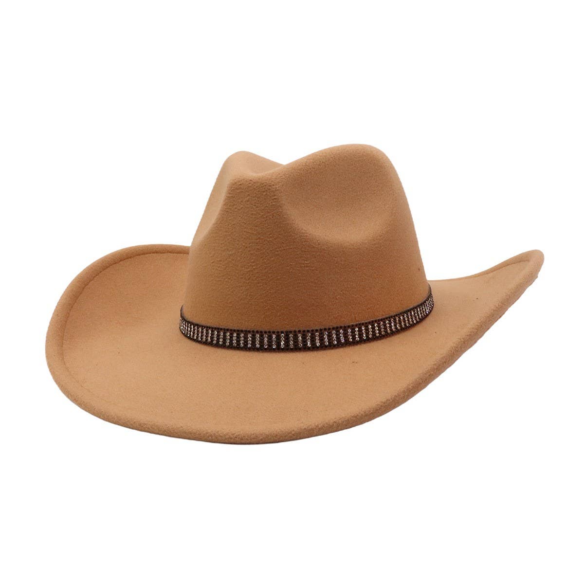 Unisex  Cowboy Fedora Ethnic Style Hat_CWAH04407