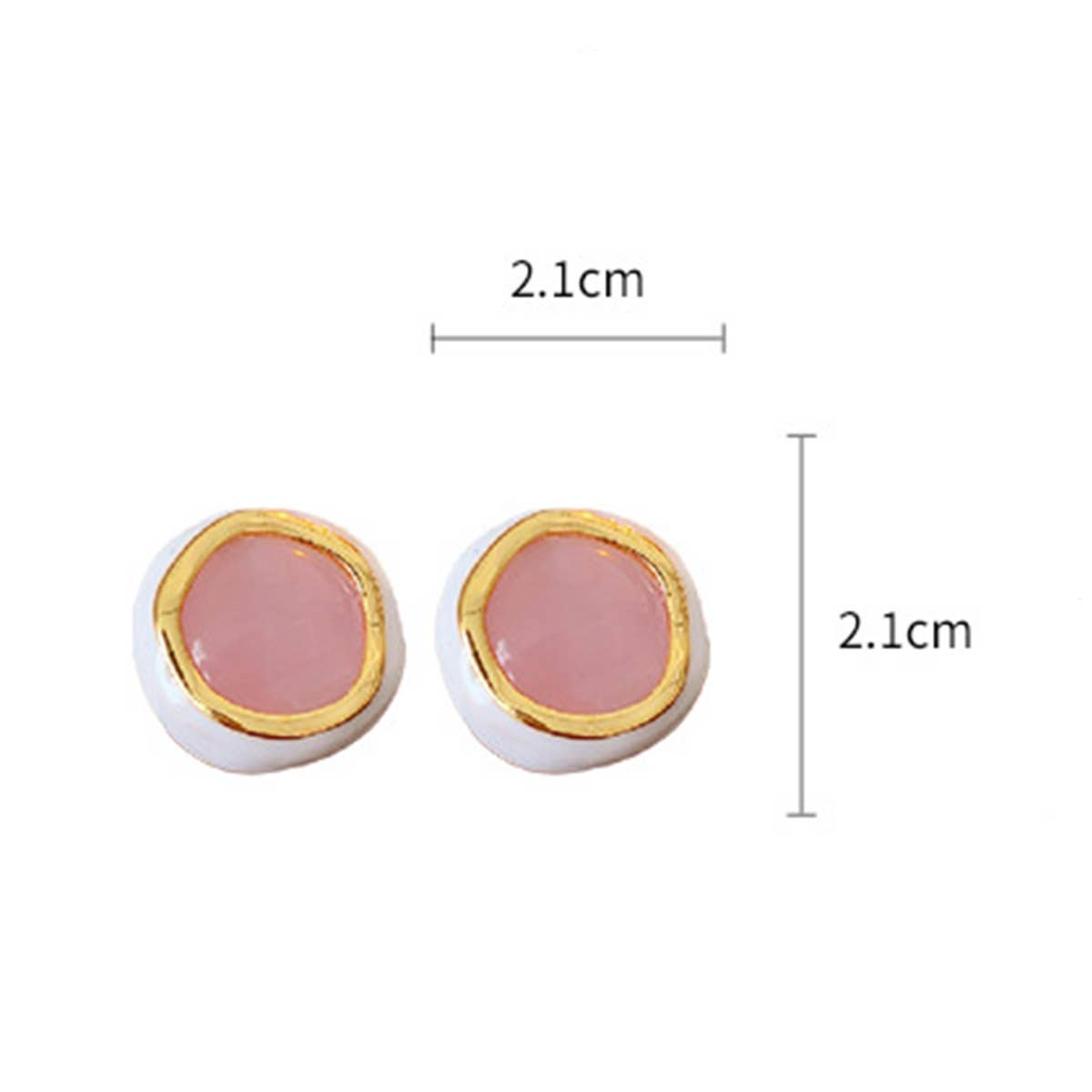 ROUND NICHE TEMPERAMENT EARRINGS