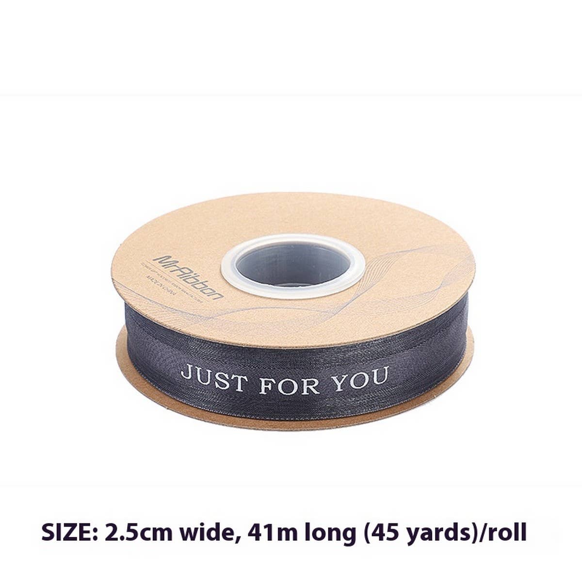 2.5CM FLOWER PACKAGING RIBBON BOW RIBBON_CWMM5784