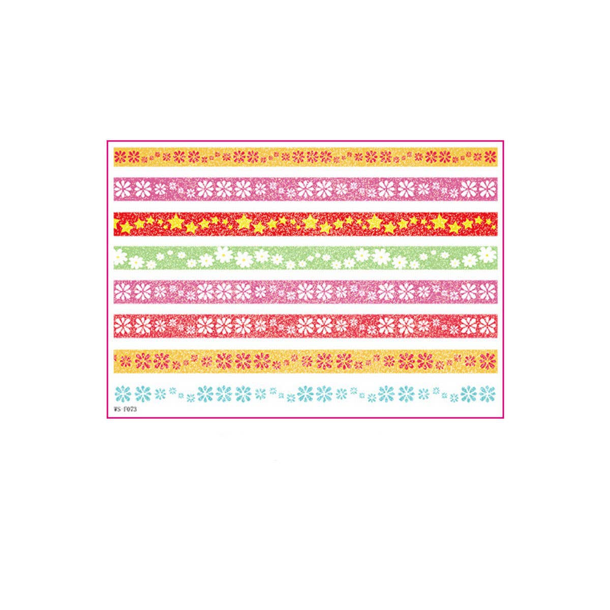Easter Glitter Water Transfer Stickers for Candles