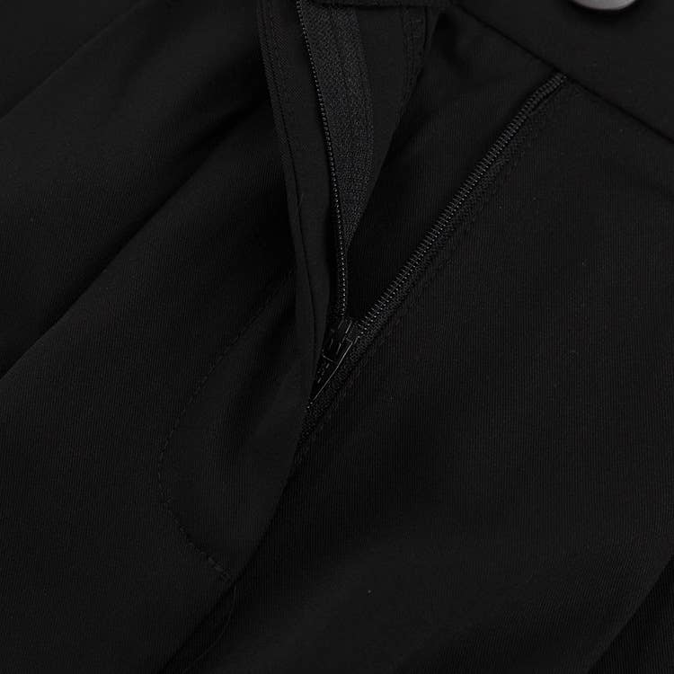 Stylish and versatile pleated A-line skirt