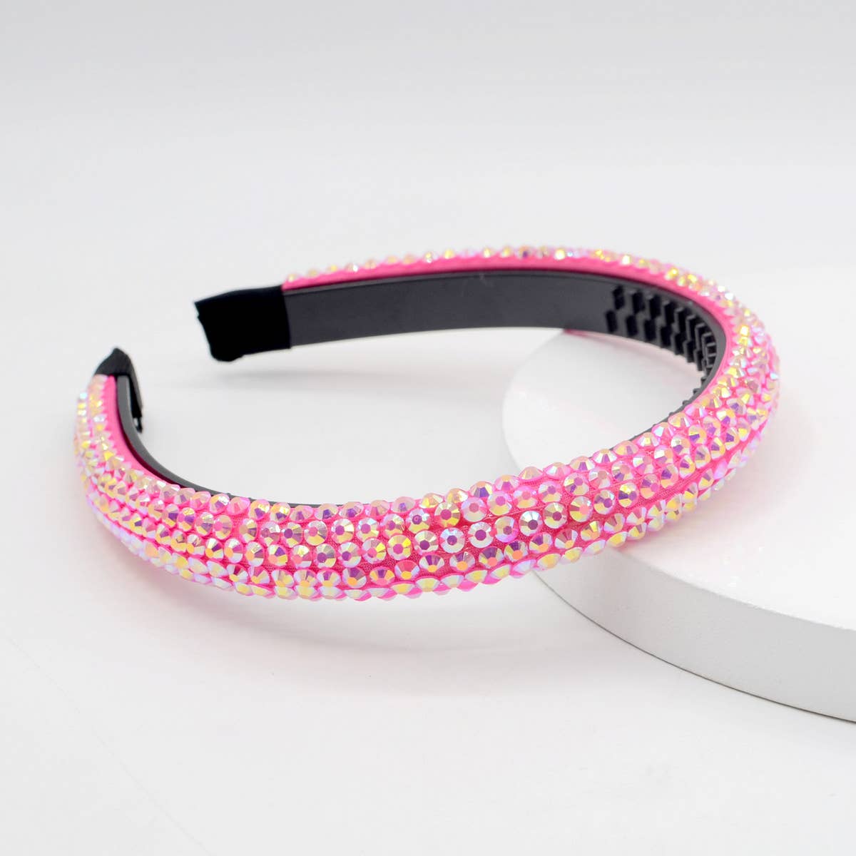 RETRO CASUAL DOTTED HEADBAND_CWAHA0787