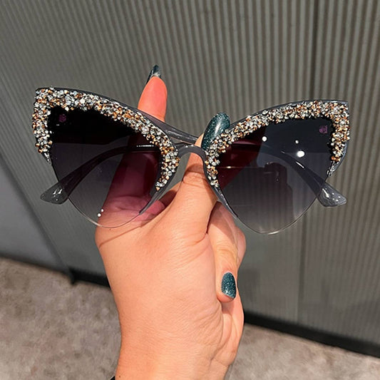 CAT-EYE UV PROTECTION PERSONALIZED SUNGLASSES_CWASG0795