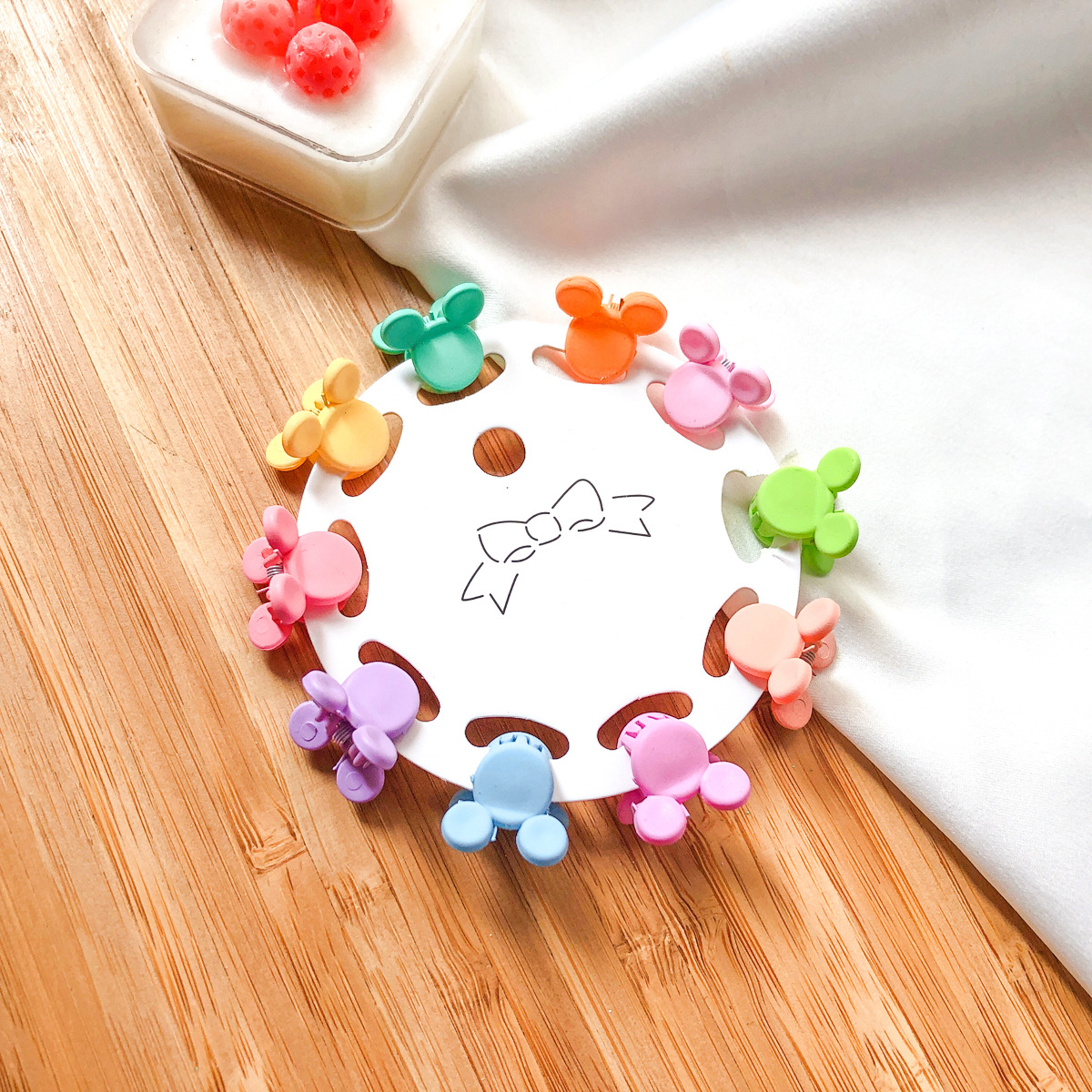 10pcs Mini Hair Claw Set - Candy Color Cute Clips_CWAHA0716