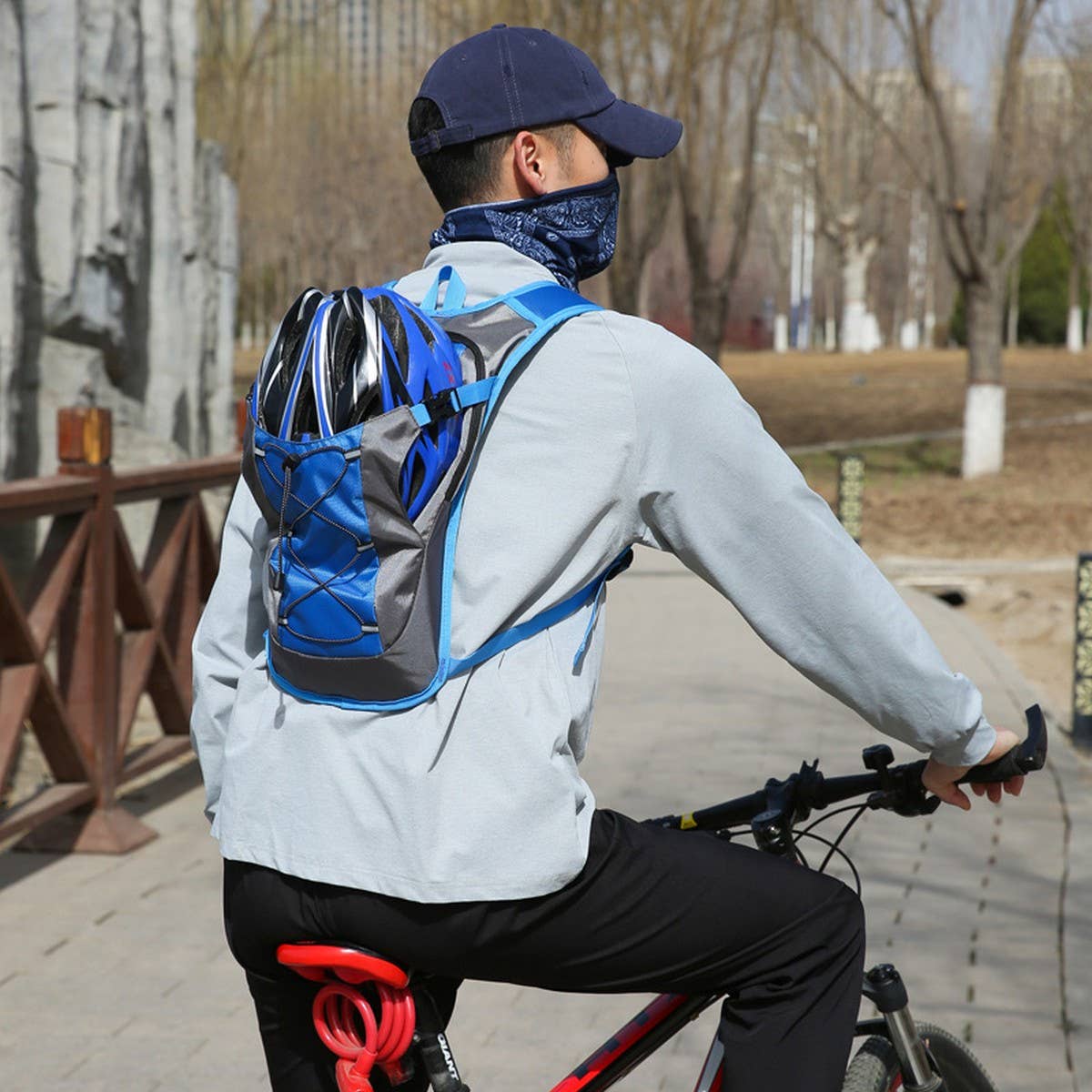 Foldable Lightweight Backpack for Hiking & Cycling_CWAB5438