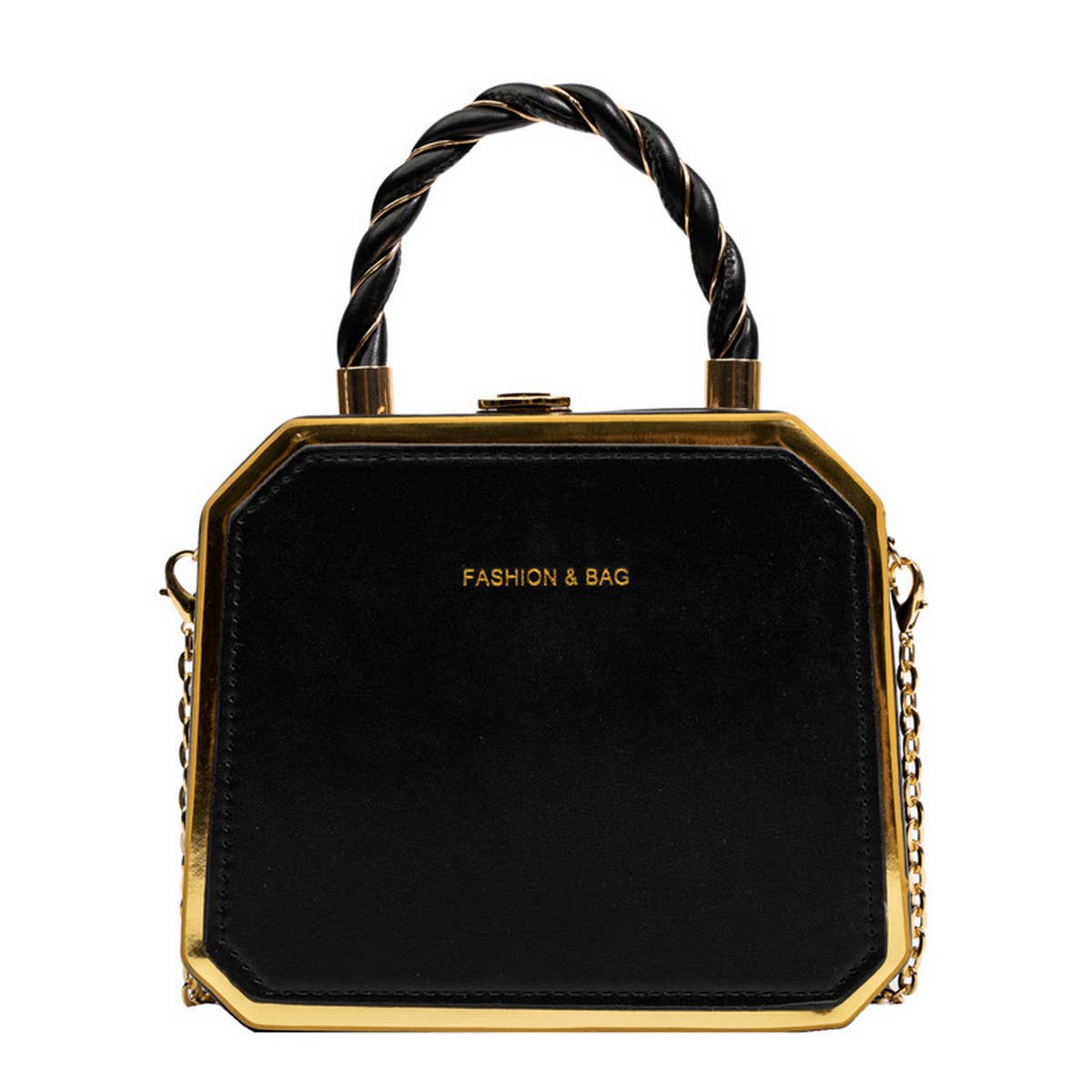 FASHIONABLE CHAIN DINNER BAG_CWAB1573