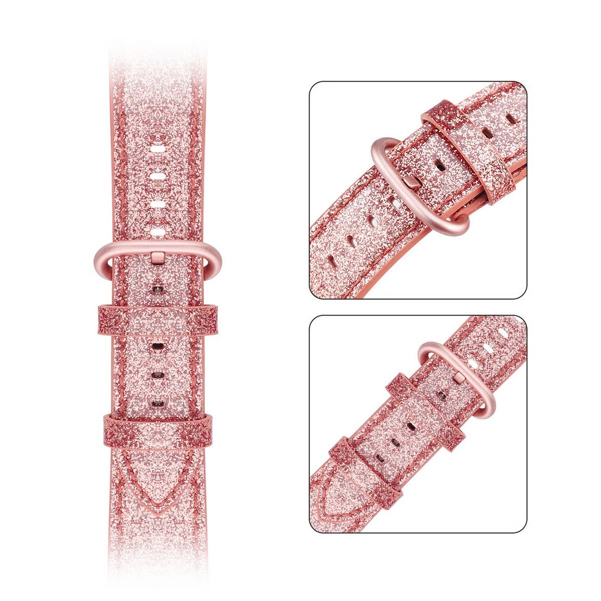 APPLE WATCH/IWATCH GLITTER CLASSIC BUCKLE STRAP_CWWW0082