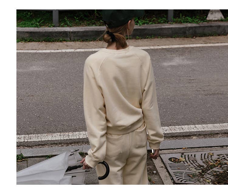 Top corset and long pants sports two-piece set