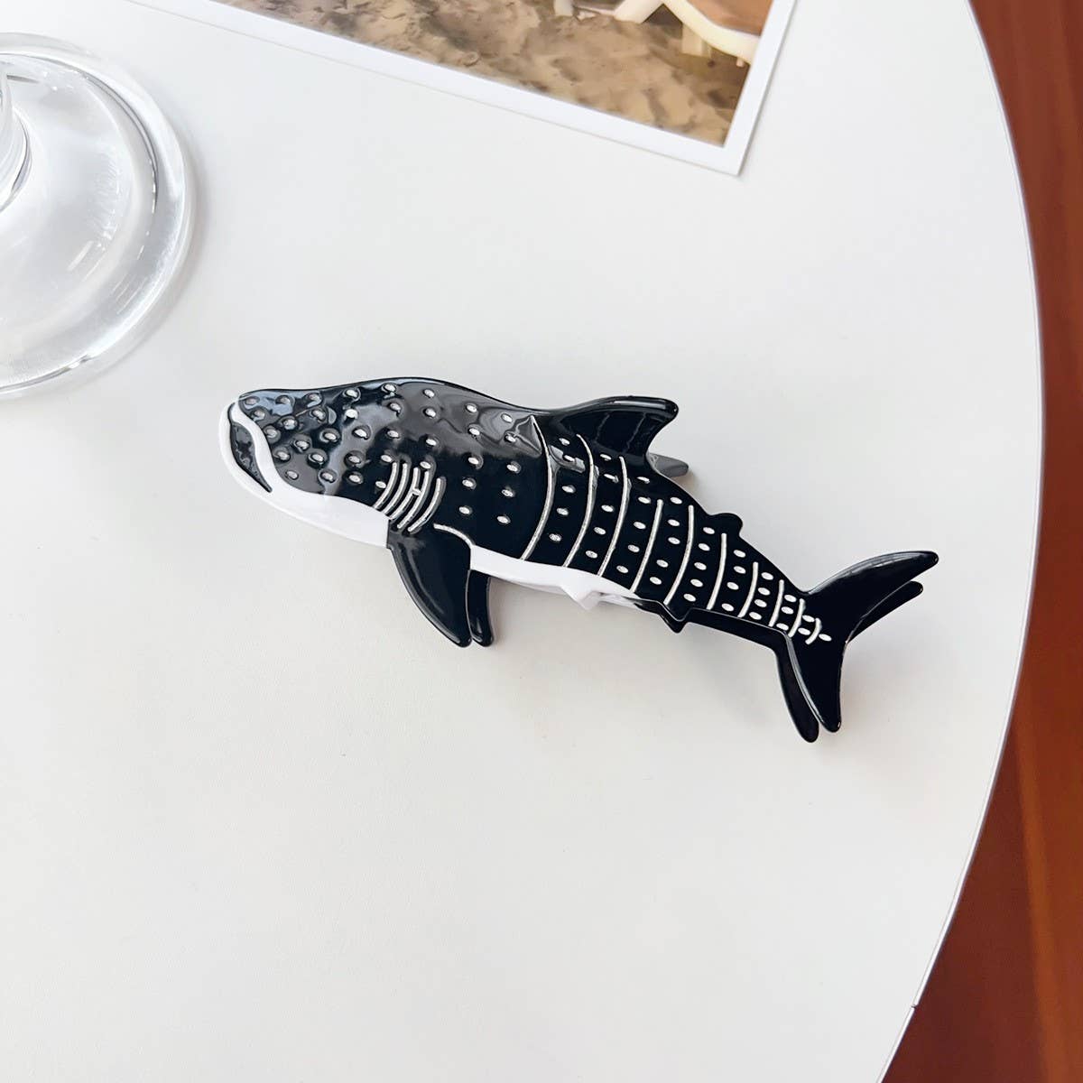 CARTOON WHALE PERSONALITY AESTHETIC HAIRPIN_CWAHA1490