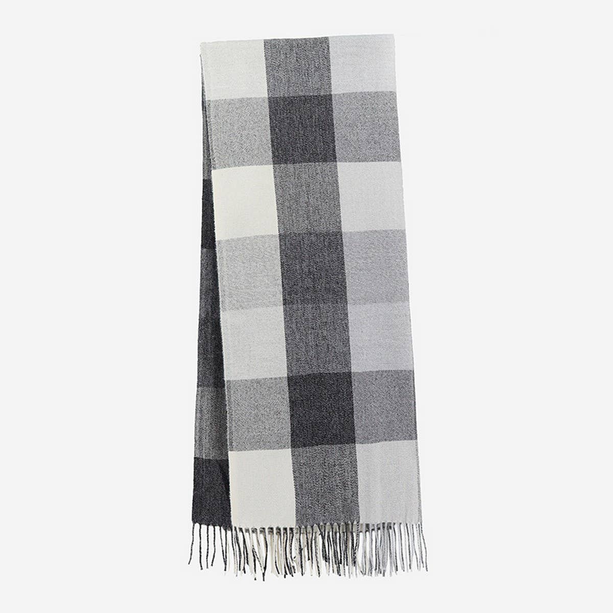 Plaid Scarf - Unisex Thick Warm Winter Shawl_CWASC1096