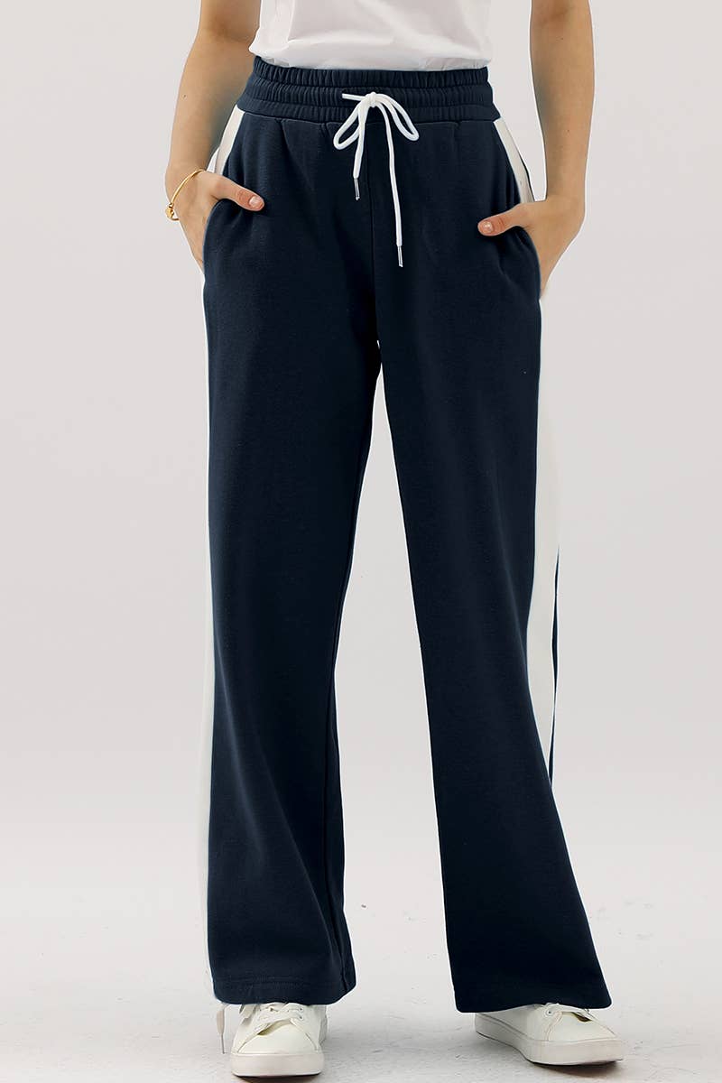 CWBLP398-P_PLUS SIZE HIGH WAISTED WIDE LEG LONG SWEATPANTS