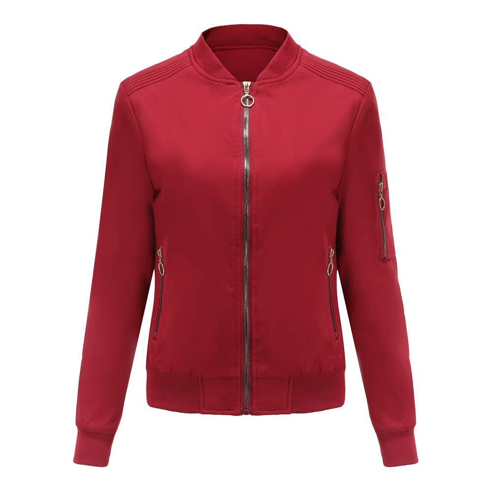 Stylish women's jacket casual cotton jacket