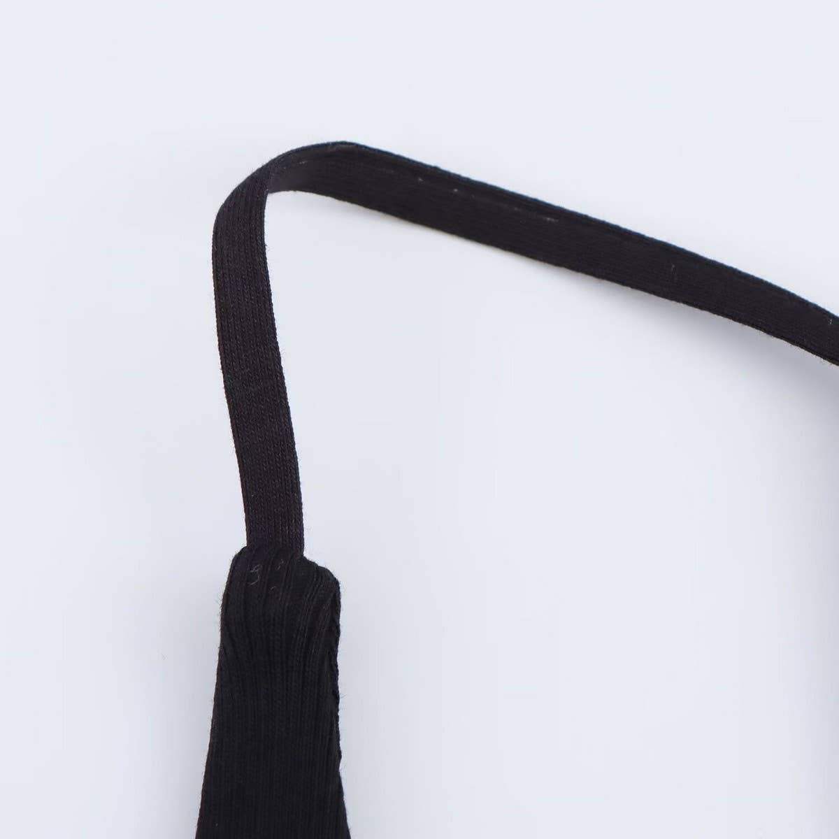 Solid Color V-Neck Halter Patchwork Dress_CWDHL0984