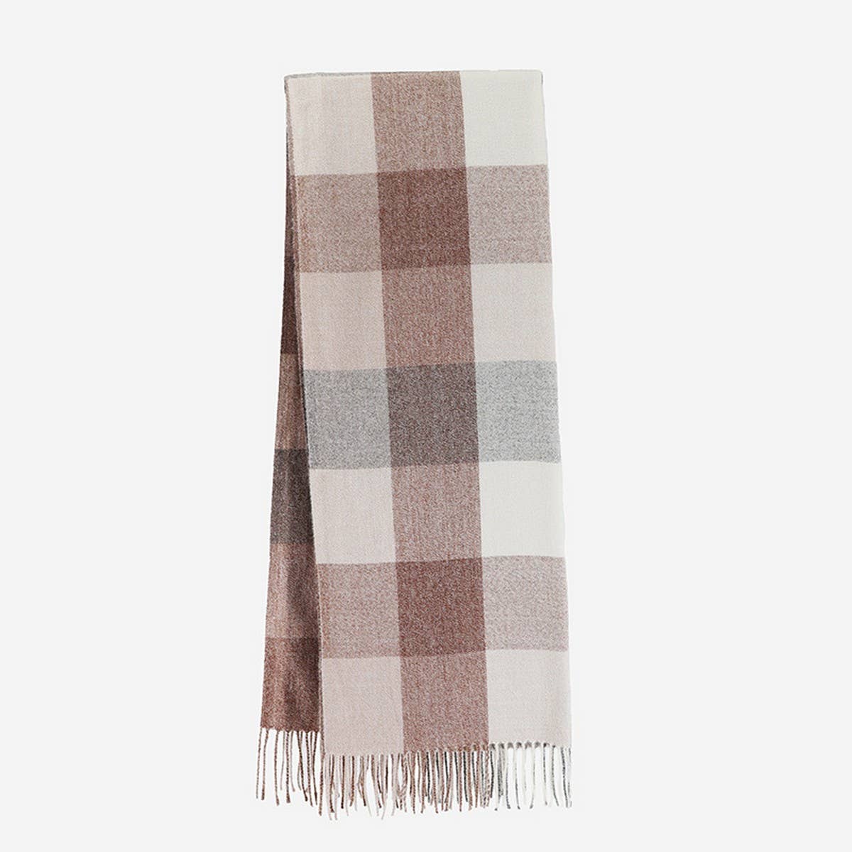 Plaid Scarf - Unisex Thick Warm Winter Shawl_CWASC1096