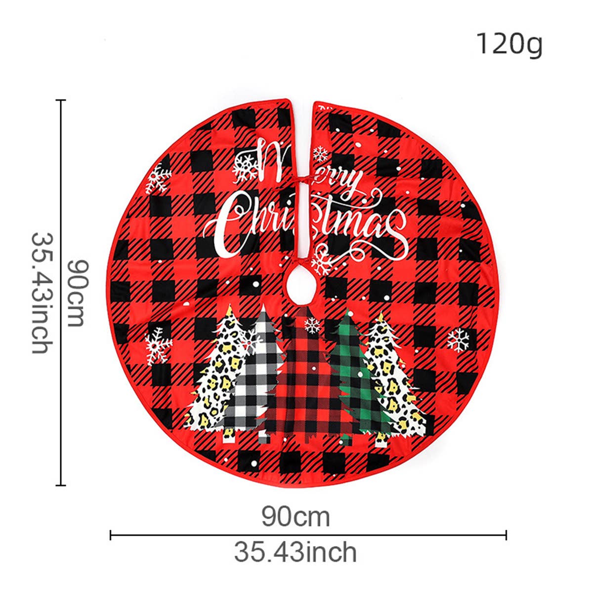 CWMM9409_CREATIVE PRINTED CHRISTMAS TREE BASE ORNAMENTS