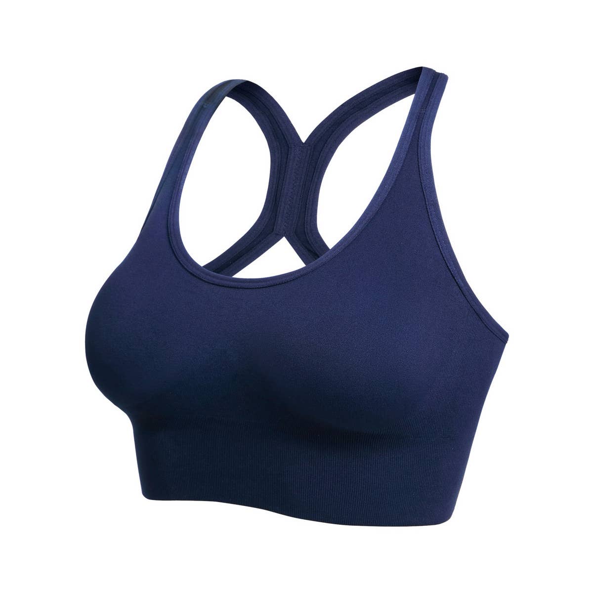 SEAMLESS LARGE SIZE HOLLOW BACK SPORTS BRA