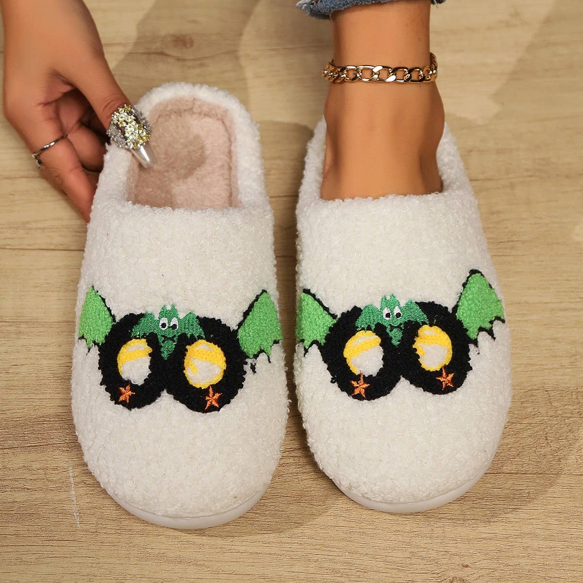 HALLOWEEN COTTON SLIPPER HOME INDOOR WARM SLIPPERS