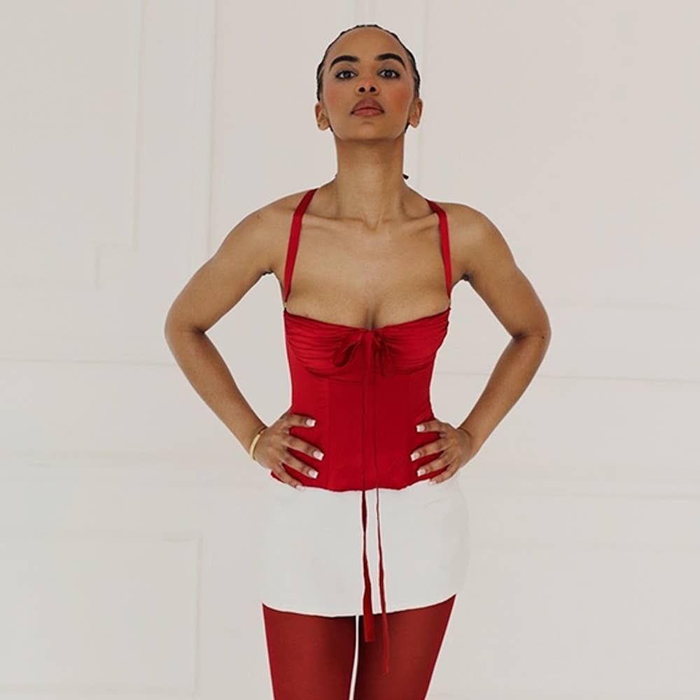 Sexy Backless Strapless Crop Top Bustier Cami