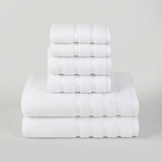 SIX-PIECE SOFT ABSORBENT FACE AND BATH TOWEL SET_CWMM2283