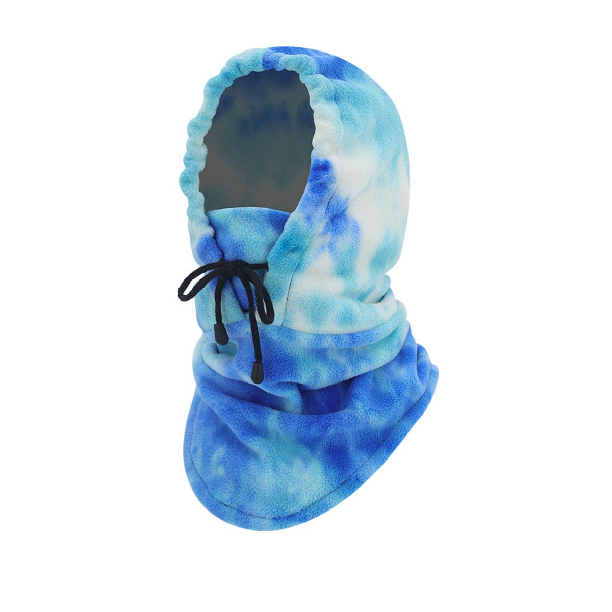 WARM TIE-DYE HOODED CYCLING SKI HAT NECK GAITER