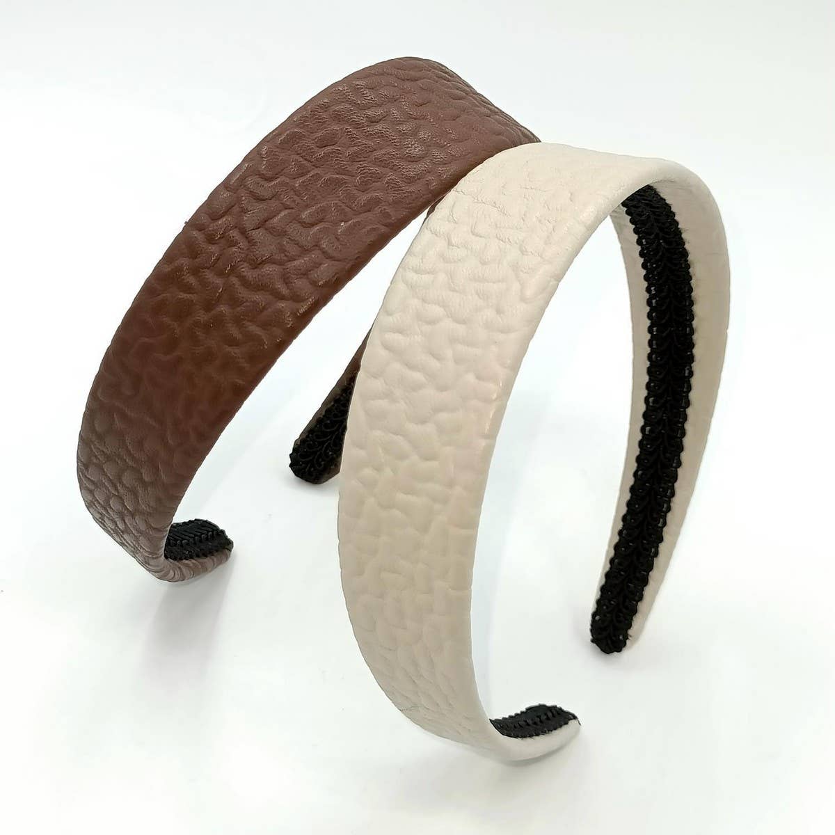 Simple Chic 3cm PU Bubble Pattern Hairband_CWAHA6329