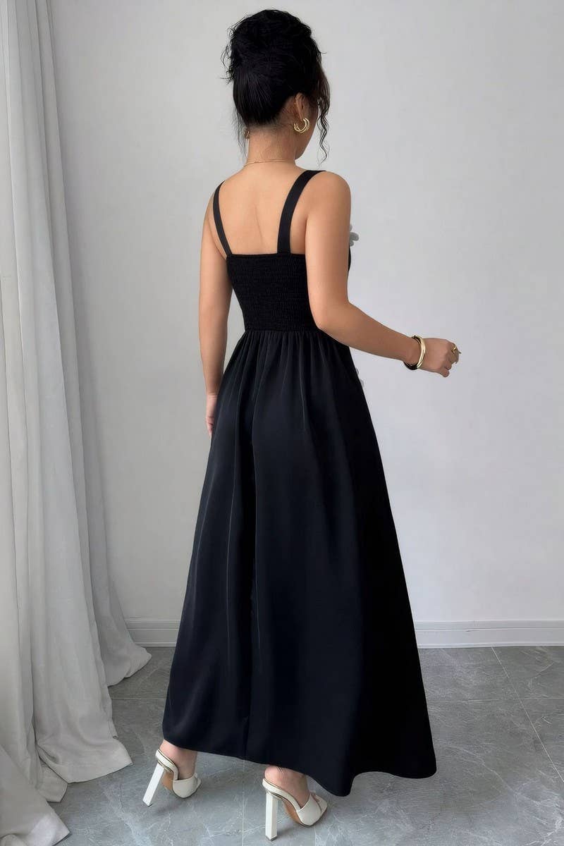 CWDMD6221_3D FLORAL SWEETHEART SPAGHETTI STRAP MAXI DRESS