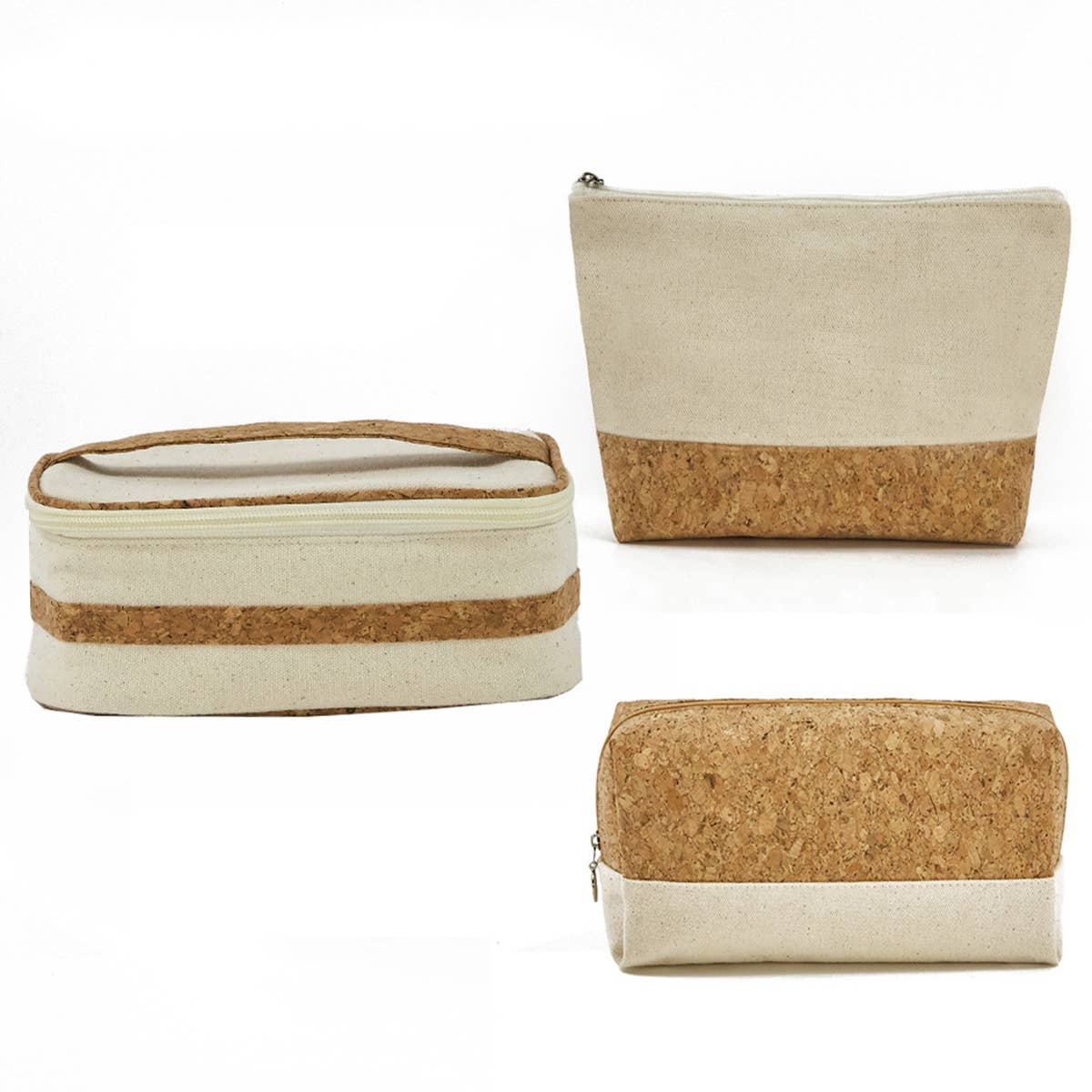 TRAVEL TOILETRIES STORAGE BAG SET MAKEUP BAG_CWAB1423